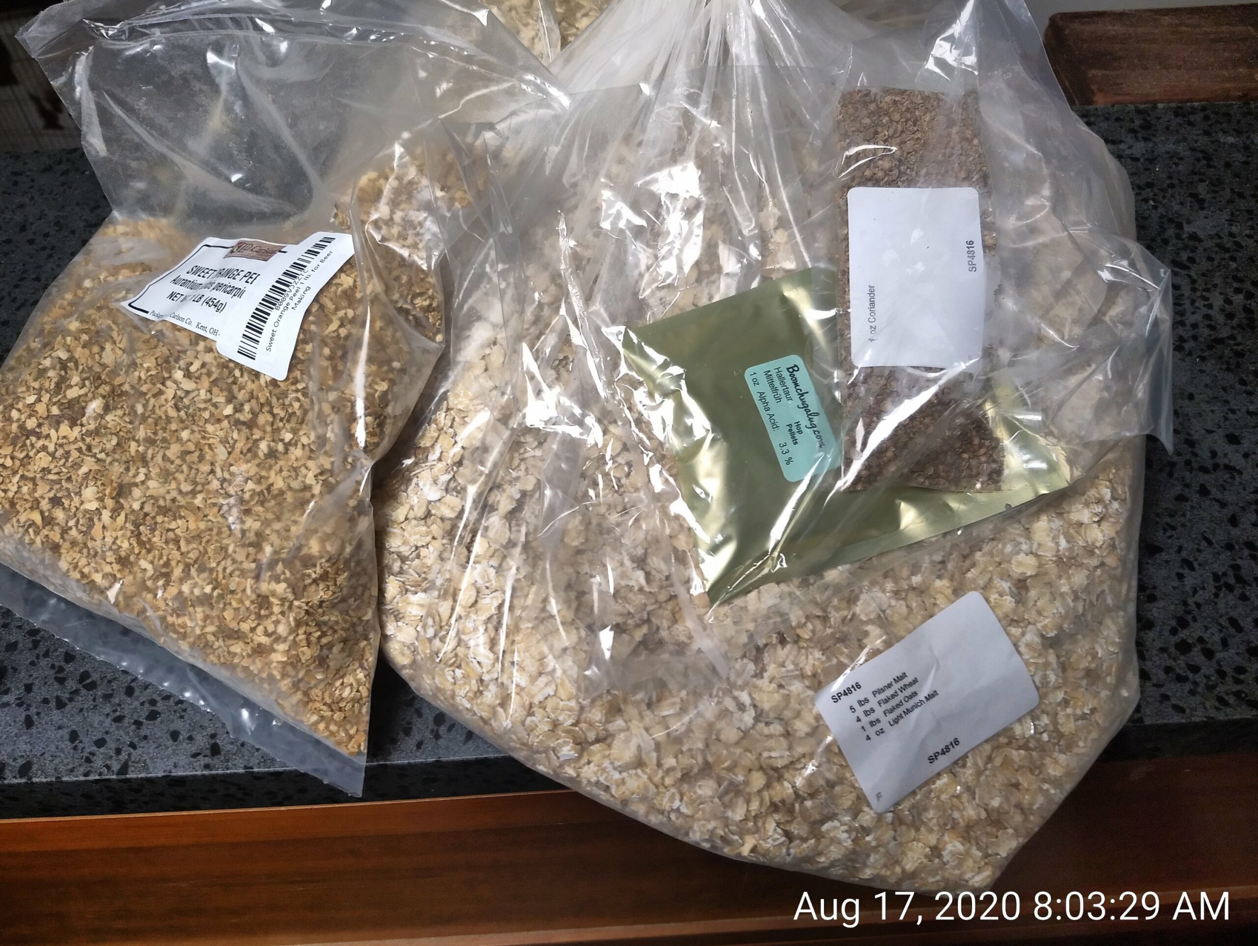 BREWDAY – 8-17-2020